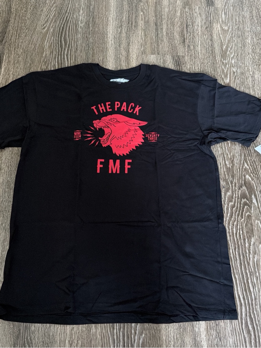 FMF The Pack Graphic Tee - Black with Red Print